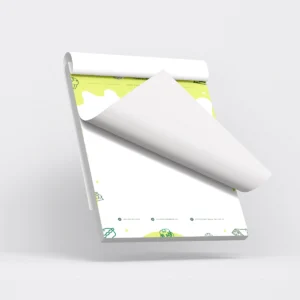 Bloco de Anotações com impressão colorida