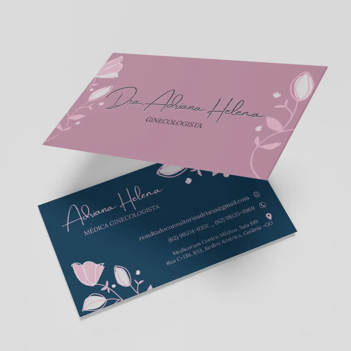 Cartão BOPP fosco com acabamento Premium | Gráfica em Goiânia