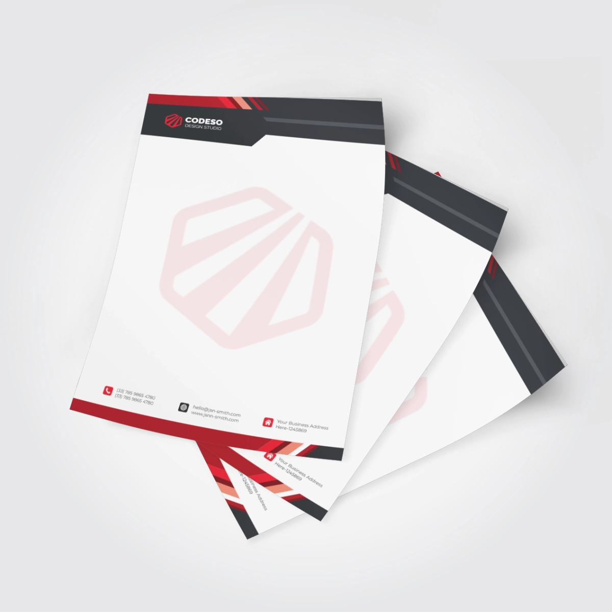 Papel Timbrado para escritorio - Personalizado no Brasil